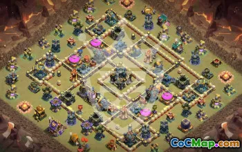 Copy TH17 Base Layout for Clash of Clans #47825
