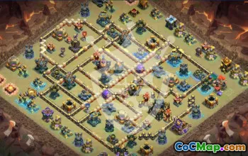 Best Copy Base Layouts for Town Hall 17 #47827