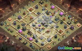 Top CoC Town Hall 17 Base Layouts & Maps #47835