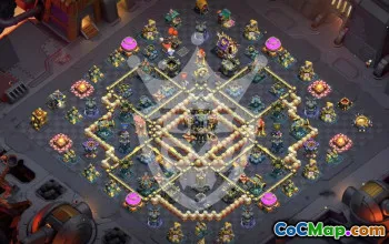 Clash of Clans TH17 Base Layouts & Maps #47852