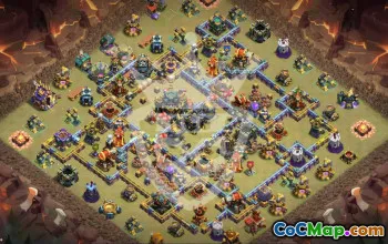 Top Town Hall 17 Base Layouts for Clash of Clans #47873