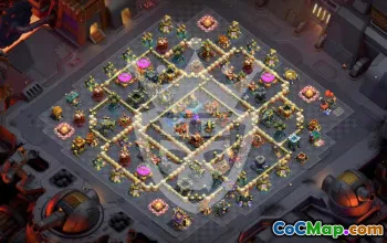 Copy Town Hall 17 Base Layouts for Clash of Clans #47897