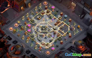 Top Copy Base Layouts for Town Hall 17 #47899