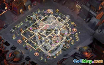 Top Copy Base Layouts for Town Hall 17 #47906