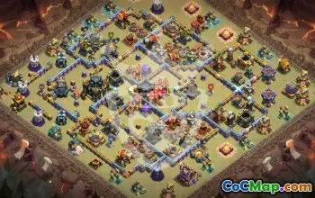 Top CoC Town Hall 17 Base Layouts & Maps #47917