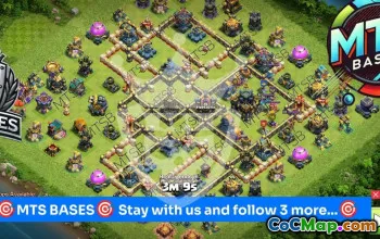Copy TH17 Base Layout for Clash of Clans #47938
