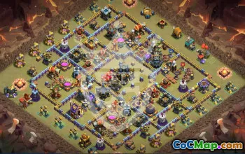 Top Town Hall 17 Base Layouts for Clash of Clans #47941