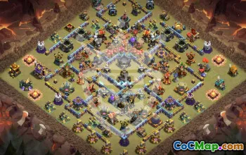 Best Copy Base Layout for Town Hall 17 #47952