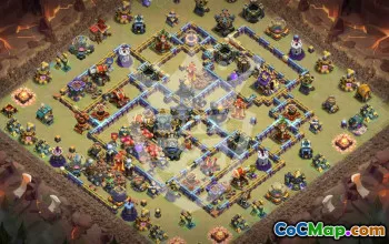 Top CoC Town Hall 17 Base Layouts with Link #47953
