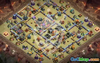 Copy TH17 Base Layouts for Clash of Clans #47957