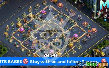 Top Clash of Clans TH17 Base Layouts with Copy Link #47965