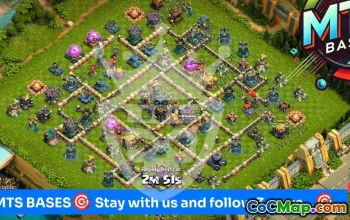 Copy Town Hall 17 Base Layouts with Link #47966