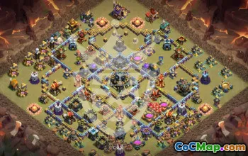 Copy Town Hall 17 Base Layouts for Clash of Clans #47972