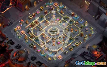 Top Copy Base Layouts for Town Hall 17 #47988