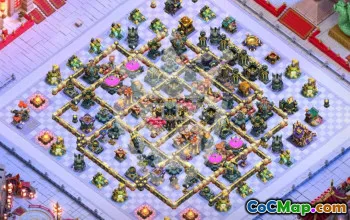 Top CoC Town Hall 17 Base Layouts & Map #48045