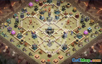 Top CoC Town Hall 17 Base Layouts with Link #48053