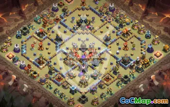 Optimal Town Hall 17 Base Layouts & Maps #48084