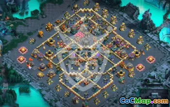 Top TH17 Clash of Clans Base Layouts #48087