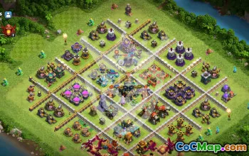 Top TH17 Clash of Clans Base Layouts with Link #48113