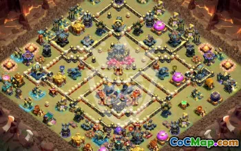 Best Copy Base Layout for Town Hall 17 #48116