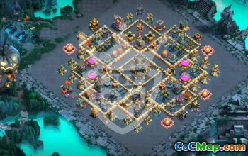 Best Copy Base Layouts for Town Hall 17 #48123