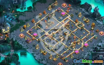 Copy Town Hall 17 Base Layouts with Link #48127