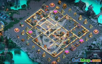 Top Clash of Clans Base Layouts for TH17 #48129