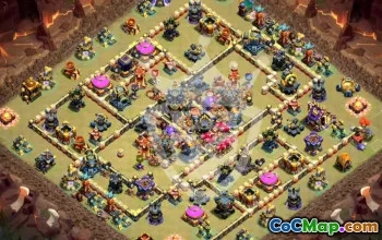 Copy TH17 Base Layouts for Clash of Clans #48138