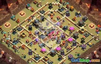 Best Copy Base Layout for TH17 Clash of Clans #48141