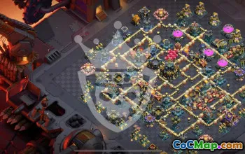 town hall 17, trophy/war base layout #48144