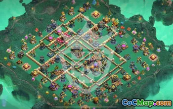Best Copy Base Layout for Clash of Clans TH17 #48148