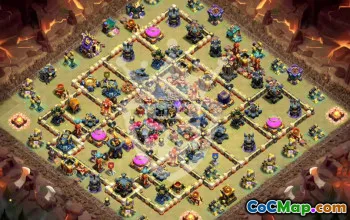 Top Clash of Clans TH17 Base Layouts & Links #48155