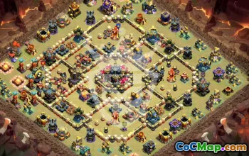 Top Copy Base Layouts for Clash of Clans TH17 #48170