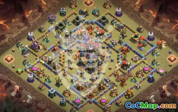 Copy Town Hall 17 Base Layouts for Clash of Clans #48186