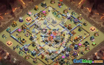 Best TH17 Clash of Clans Base Layouts and Links #48189