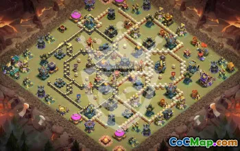 Best TH17 Base Layouts & Copy Links #48198