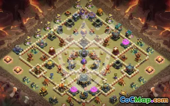 Top Town Hall 17 Base Layouts & Maps #48212