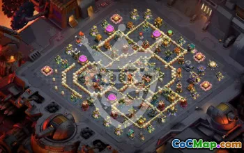 Top Copy Base Layout for Clash of Clans TH17 #48218