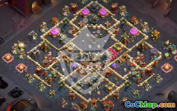 Top Copy Base Layout for Town Hall 17 #48222