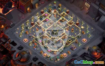 Top Copy Base Layouts for TH17 Clash of Clans #48231