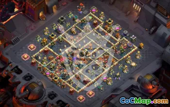 Top TH17 Base Layouts & Map Copy Link #48232