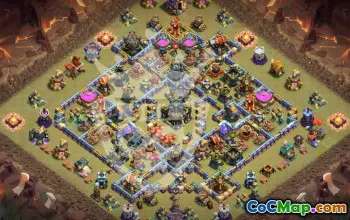 Top Clash of Clans TH17 Base Layouts with Links #48236
