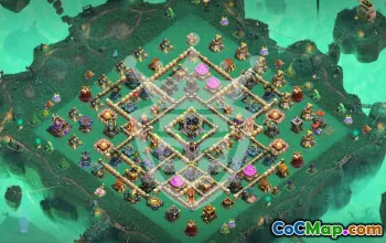 Best Copy Base Layout for Town Hall 17 #48243