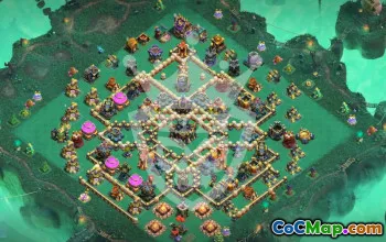 Top Copy Base Layouts for TH17 Clash of Clans #48244