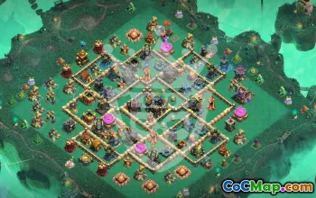 Copy TH17 Base Layouts for Clash of Clans #48245