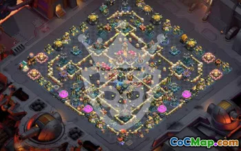 Copy Top Clash of Clans Town Hall 17 Base #48265
