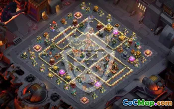 Ultimate TH17 Base Layouts for Clash of Clans #48281