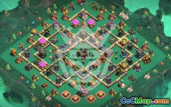 Top Clash of Clans TH17 Base Layouts to Copy #48315