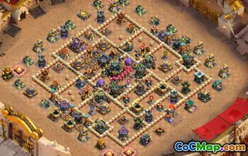 Best Copy Base Layout for TH17 Clash of Clans #48351
