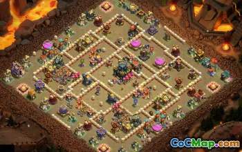 Best Clash of Clans TH17 Base Layouts & Maps #48352